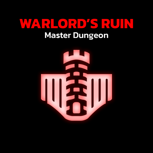 Destiny 2 - Master Dungeon - Warlord's Ruin